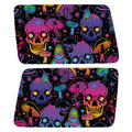 VIBRANT PSYCHEDELIC MUSHROOMS QUARTER WINDOW DRIVER & PASSENGER DECALS