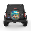VIRGINIA BLACK CARBON FIBER TIRE COVER