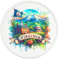 VIRGINIA BLACK TIRE COVER
