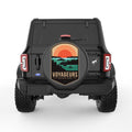 VOYAGEURS BLACK CARBON FIBER TIRE COVER