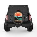 VOYAGEURS BLACK TIRE COVER