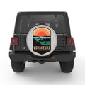 VOYAGEURS WHITE TIRE COVER
