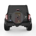 VETERAN BOOTS BLACK CARBON FIBER TIRE COVER