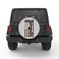 VETERAN BOOTS WHITE TIRE COVER