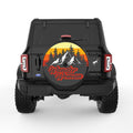 WANDER WOMAN BLACK TIRE COVER