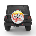 WANDER WOMAN SILVER CARBON FIBER TIRE COVER