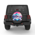 WASHINGTON PEARL  WHITE CARBON FIBER TIRE COVER