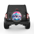 WASHINGTON BLACK CARBON FIBER TIRE COVER
