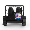 WASHINGTON BLACK CARBON FIBER TIRE COVER FOR MOKE