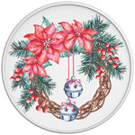WATERCOLOR CHRISTMAS WREATH