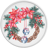 WATERCOLOR CHRISTMAS WREATH