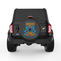 WEEKEND FORCAST BLACK TIRE COVER