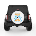 WEEKEND FORCAST WHITE TIRE COVER