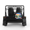 WEST VIRGINIA BLACK TIRE COVER FOR MOKE