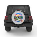 WEST VIRGINIA WHITE TIRE COVER