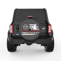 WE THE PEOPLE AMERICAN FLAG 1776 BALD EAGLE BLACK CARBON FIBER TIRE COVER