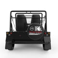 WE THE PEOPLE AMERICAN FLAG 1776 BALD EAGLE BLACK CARBON FIBER TIRE COVER FOR MOKE