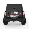 WE THE PEOPLE AMERICAN FLAG 1776 BALD EAGLE BLACK TIRE COVER
