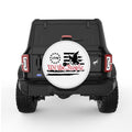 WE THE PEOPLE AMERICAN FLAG 1776 BALD EAGLE WHITE TIRE COVER