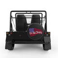 WE THE PEOPLE BLACK CARBON FIBER TIRE COVER FOR MOKE