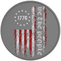 We The People Distressed American Flag 1776