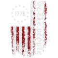 WE THE PEOPLE DISTRESSED AMERICAN FLAG 1776