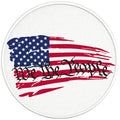 WE THE PEOPLE BLACK TIRE COVER