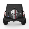WE THE PEOPLE PUNISHER SKULL BLACK TIRE COVER