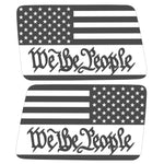 WE THE PEOPLE QUARTER WINDOW DRIVER & PASSENGER DECALS