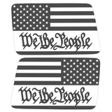 WE THE PEOPLE QUARTER WINDOW DRIVER & PASSENGER DECALS