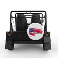 WE THE PEOPLE WHITE TIRE COVER FOR MOKE