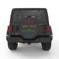 WHAT ARE YOU WAITING FOR PEARL  WHITE CARBON FIBER TIRE COVER
