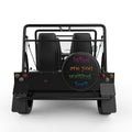 WHAT ARE YOU WAITING FOR BLACK TIRE COVER FOR MOKE