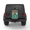 WHAT A CATCH BLACK CARBON FIBER TIRE COVER