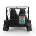 WHAT A CATCH BLACK CARBON FIBER TIRE COVER FOR MOKE