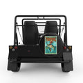 WHAT A CATCH BLACK TIRE COVER FOR MOKE