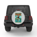 WHAT A CATCH WHITE TIRE COVER