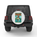 WHAT A CATCH BLACK TIRE COVER