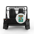 WHAT A CATCH WHITE TIRE COVER FOR MOKE