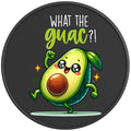 WHAT THE GUAC BLACK CARBON FIBER TIRE COVER