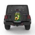 WHAT THE GUAC BLACK CARBON FIBER TIRE COVER