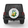 WHAT THE GUAC BLACK TIRE COVER