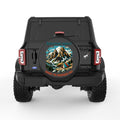 WHERE THE MOUNTAINS CALL BLACK TIRE COVER