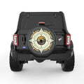 WHICH WAY TO GO COMPASS BLACK CARBON FIBER TIRE COVER