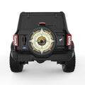WHICH WAY TO GO COMPASS BLACK TIRE COVER