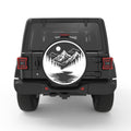 WILDERNESS PEARL  WHITE CARBON FIBER TIRE COVER
