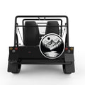 WILDERNESS WHITE TIRE COVER FOR MOKE