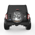 WILDLIFE EXPLORER BLACK CARBON FIBER TIRE COVER