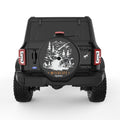 WILDLIFE EXPLORER BLACK TIRE COVER