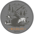 WILDLIFE EXPLORER SILVER CARBON FIBER TIRE COVER